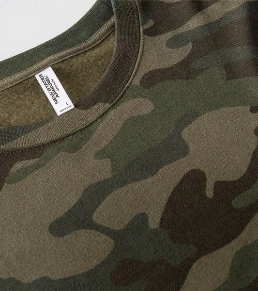 Crewneck New States Apparel 9000 Forest Camo