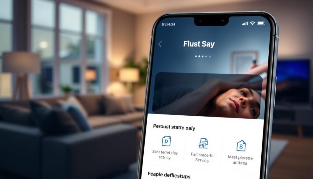 A high-quality application interface with a clean, modern design. A prominent central section showcases the key features and benefits, framed by subtle gradients and soft lighting. The background is a blurred, out-of-focus scene depicting a cozy living room setting, hinting at the application's intended use in a comfortable home environment. The overall tone is one of sophistication, reliability, and user-friendliness, conveying the sense of a premium, trustworthy streaming service. A high-quality application interface with a clean, modern design. A prominent central section showcases the key features and benefits, framed by subtle gradients and soft lighting. The background is a blurred, out-of-focus scene depicting a cozy living room setting, hinting at the application's intended use in a comfortable home environment. The overall tone is one of sophistication, reliability, and user-friendliness, conveying the sense of a premium, trustworthy streaming service.