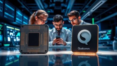 strategi desain chip Apple vs Qualcomm
